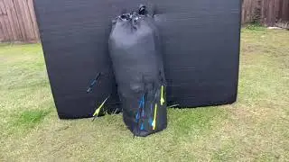 cheap DIY Archery Backstop