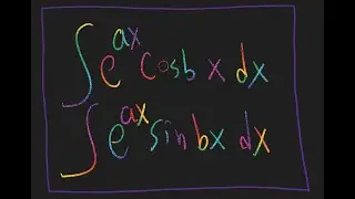 Integral of e^ax cos bx dx