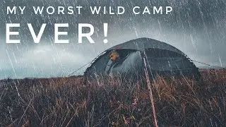 Mountain Wild Camping in extreme weather. First real test for Hilleberg Allak 2 - Gale force winds!