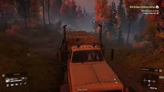 Getting Stalked by a Skinwalker in SnowRunner