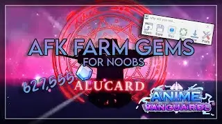 How To AFK Farm Gems FAST (No Macro File) | Anime Vanguards