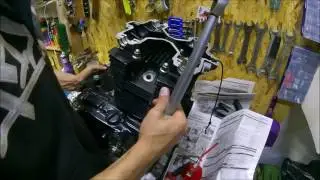 Сборка двигателя Suzuki GS500E Часть 2