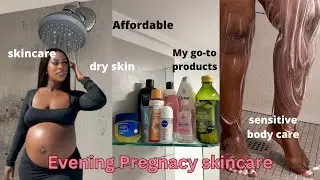 My Evening Skincare Routıne | Affordable Body Care Products | Dry Skin Care Routine