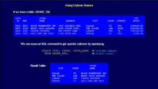 SQL 007 SELECT Using Column Names or How do I SELECT specific columns?