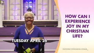 How Can I Experience Joy in My Christian Life? | Women's Bible Study | Restoration Ministries