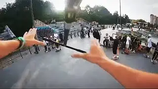 Бешенные трюки от ПЕРВОГО лица |  контест