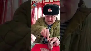 Delicacy from USSR: Hardsmoked Kolbasa 