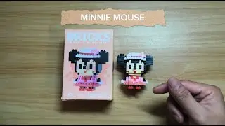 MINI BUILDING BLOCKS PART 9 | MINNIE MOUSE♥️ #miniblocks #legocompatible #toykids #minniemouse