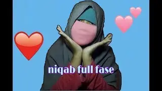 TUTORIAL NIQAB FULL FASE MENGGUNAKAN CIPUT..mudah lohh caranya2😊