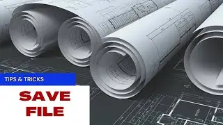 TUTORIAL AUTOCAD - Cara yang AMAN Menyimpan File