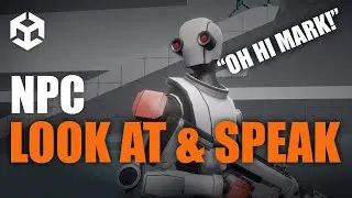 NPC Speech Bubbles and Turning in Unity C# - Game AI Mastery Part 8