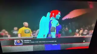 nessa calls out rainbow dash and demands her rematch (lone wolf wrestling WWE2k14)
