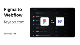 Figma to Webflow: feyapp.com