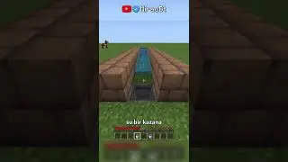 UNLIMITED WATER MECHANISM WITH A SINGLE BUCKET IN MINECRAFT?! ⛏🧿