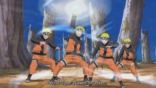 NARUTO UZUMAKI USES RASEN SHURIKEN AGAINST KAKUZU