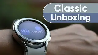 Samsung Galaxy Watch 4 Classic Unboxing - First Impression & Design