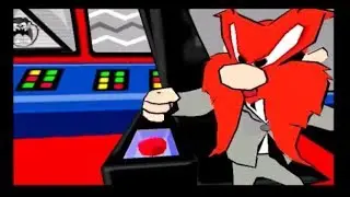 Taz Wanted PS2 Yosemite Sam Boss Fights (No Damage)