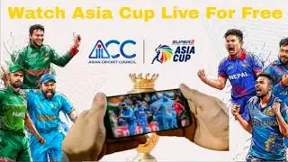 How to Watch Asia Cup live on Mobile | Asia Cup Live Streaming 2023