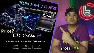 Tecno Pova 2 Price in pakistan | 7000mah, 180Hz, G85
