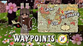 ADDON DE WAYPOINTS PRA CELULAR 1.20+ 🧭🗺️
