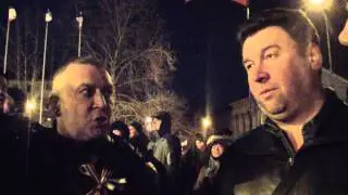 Крым. Референдум. Жители Симферополя празднуют
