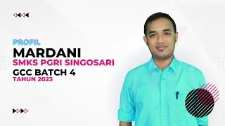 Profil Mardani - Peserta GCC Batch 4 Tahun 2023