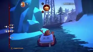 First Race Of Garfield Kart (Full Race, Winner's POV) w/ AV1 encoding