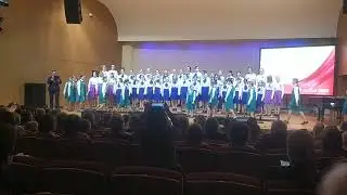 очередной концерт дочери в составе хора ок