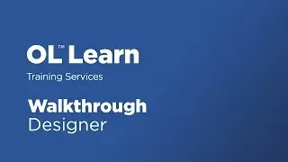 Walkthrough - Designer