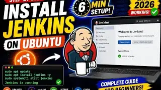 Install Jenkins on Ubuntu in 6 Minutes 🚀 | Step-by-Step Guide