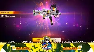 GOT GUN SKIN || UMP-ZEBRA PAPERCUT || GARENA FREE FIRE || PAKISTAN SERVER