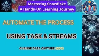 Automate the process using Task and Streams with snowflake