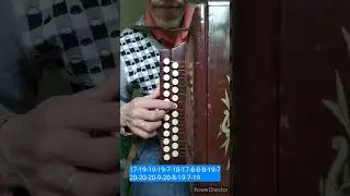 Кайтам але туган ягыма. Разбор на гармони ЦИФРАМИ 