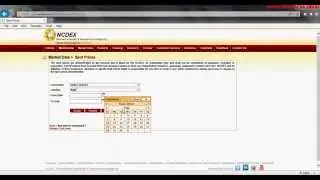 Commodities prices from NCDEX