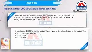 CCE-CCC - Certified Cost Consultant / Cost Engineer (AACE International) Practice Test with Real