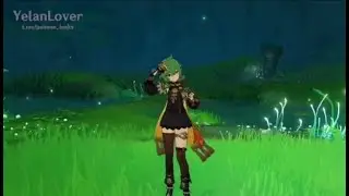 Collei Gameplay & Idle Animations - Genshin Impact