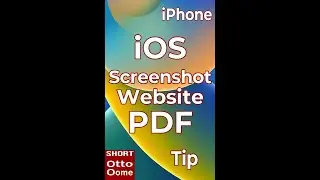 Tip iOS iPhone – How to create a PDF from a web page with your iPhone?