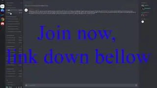 New Discord Channel! Link is in the description