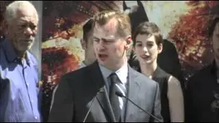 Chris Nolan honored at Grauman's Chinese Theatre