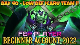 DAY 40 - LOW DEF ICARU TRICK !!! ON NECRO B12 / NB12 SUMMONERS WAR