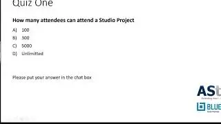 ASt Webinar: Bluebeam Studio Projects