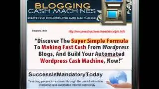 Blogging for Profit Blogging Cash Machimes are For Real