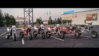 MotoRide - FUN in 2014 ! |Crash Angry People Yamaha Derbi Rieju Beta Stunt|