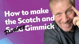 Scotch and Soda Magic Trick Gimmick