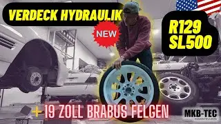 SL500 R129 fast bereit zum Verkauf | Verdeck Hydraulik NEU | MKB-TEC #einfachmachen #immerweiter