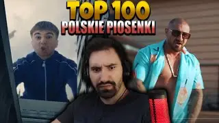 OGLĄDAM TOP 100 POLSKICH PIOSENEK w HISTORII *DOMINACJA RAPU I DISCO POLO*