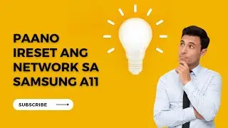 Paano ireset ang network sa SAMSUNG A11