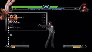 [KOF XIII Global Match open beta] Kyo side switch HD combo