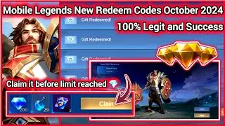 Mobile Legends Redeem Codes October 30 2024 - MLBB diamonds codes 100% Legit and Success + giveaway