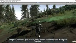 Unity's Automatic GPU Instance to Intractable Objects Conversion in TerraWorld